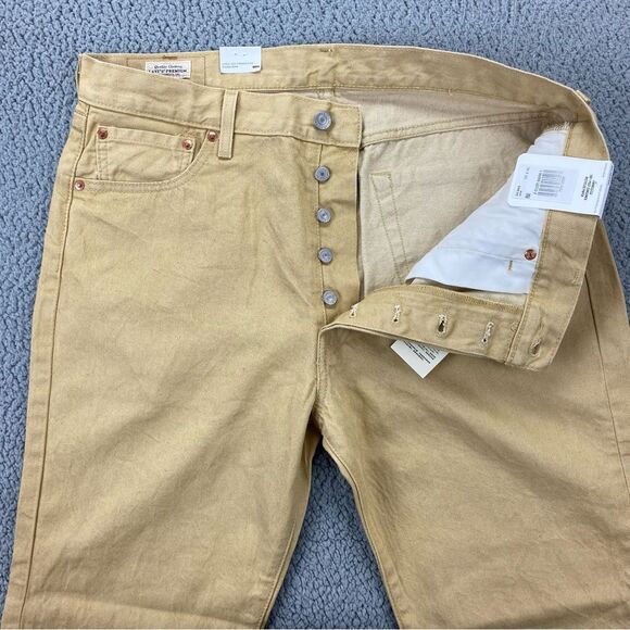 Levi's Fresh Premium Men's Straight Leg Button Fly Jeans Size: 36 - Picture 4 of 16